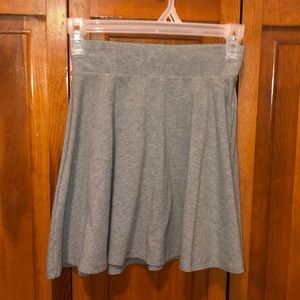 Grey Skater Skirt
